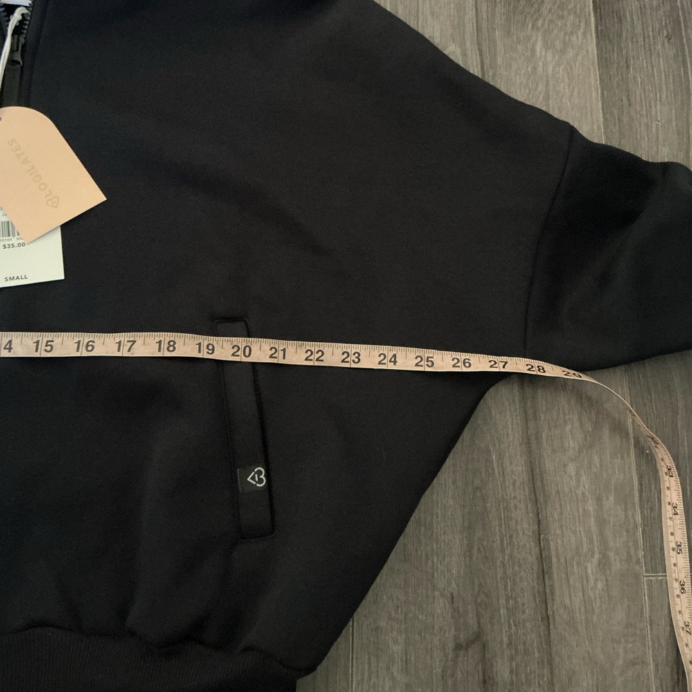 Black Women's Hoodie - Picture 13 of 16